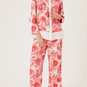 Marks & Spencer Resort/Cruise Floral Shirt & pants *Set - New